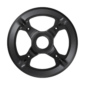 Shimano STePS SM-CRE70-12 Lánctányér Dupla Láncvédővel 42 Fog - fekete