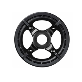 Shimano STePS SM-CRE70 Lánctányér Dupla Láncvédővel 38 Fog - fekete