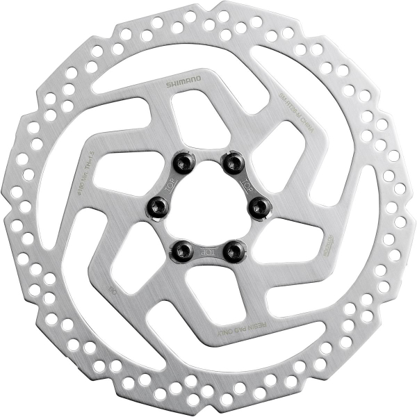 Shimano SM-RT26 180mm 6 Csavaros Féktárcsa - ezüst
