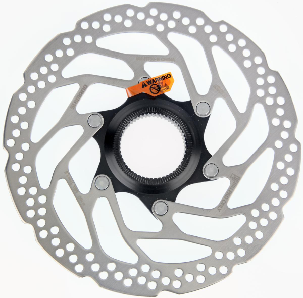 Shimano SM-RT30 160mm Centerlock Féktárcsa Mágneses Rögzítőcsavarral - ezüst