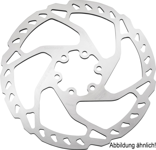Shimano SM-RT66 160mm 6 Csavaros Féktárcsa - ezüst
