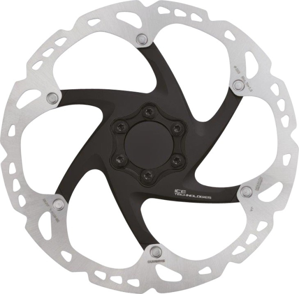 Shimano SM-RT86 203mm 6 Csavaros IceTec Féktárcsa - ezüst