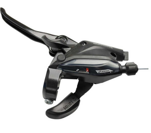 Shimano ST-EF505-2 Bal 3 Ujjas Hidraulikus Fékváltókar - fekete