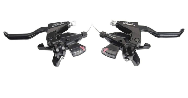 Shimano ST-M310 3X8 Sebességes Fékváltókar Szett - fekete