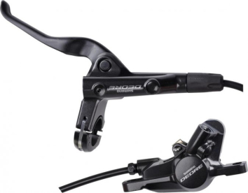 Shimano Deore BL-T6000 + BR-M6000 Első Hidraulikus Tárcsafék - fekete
