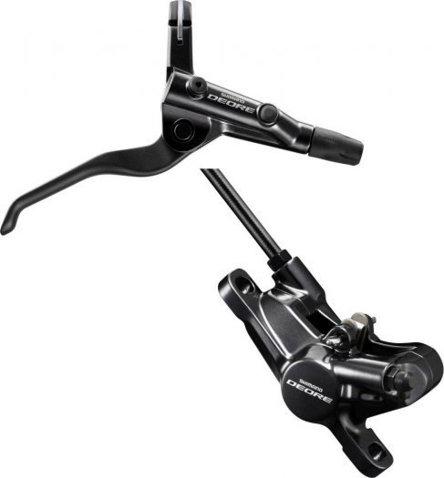 Shimano Deore BL-T6000 + BR-M6000 Hátsó Hidraulikus Tárcsafék - fekete