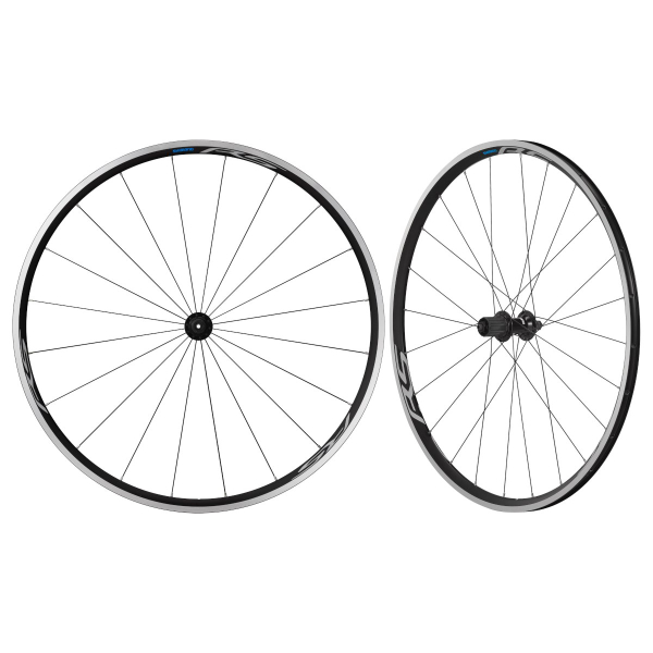 Shimano WH-RS100 10x100/10x130 mm Országúti Kerékszett - fekete