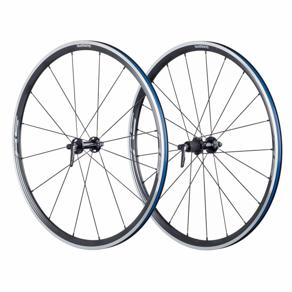 Shimano WH-RS330 10x100/10x130 mm Országúti Kerékszett - fekete
