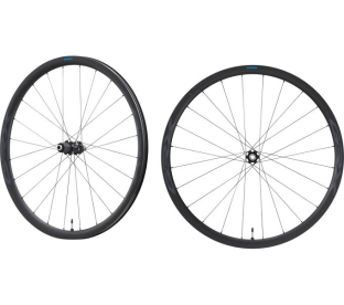 Shimano GRX WH-RX870 28 10X100 / 12X142 mm Center Lock Gravel Kerékszett - fekete