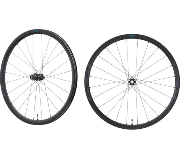 Shimano GRX WH-RX870 28" 10X100 / 12X142 mm Center Lock Gravel Kerékszett - fekete