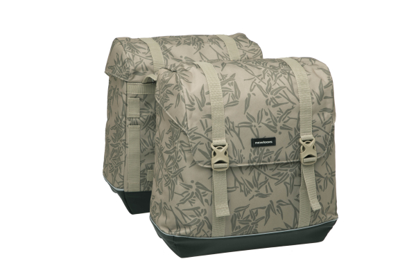 NewLooxs Alba Dupla Bamboo Kerékpár Túratáska - barna