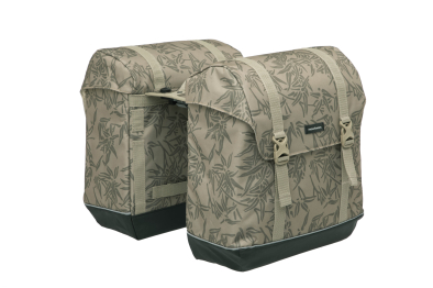 NewLooxs Alba Dupla MIK Bamboo Kerékpár Túratáska - barna