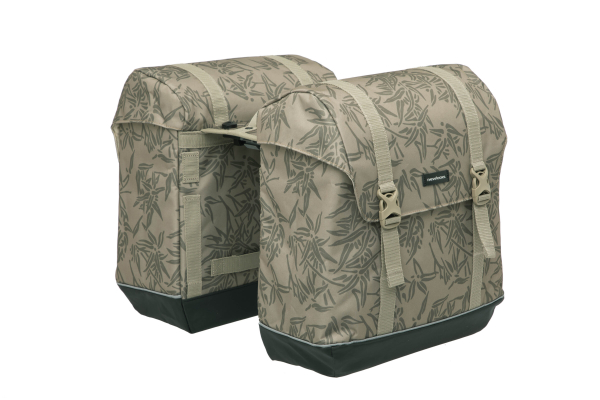 NewLooxs Alba Dupla MIK Bamboo Kerékpár Túratáska - barna