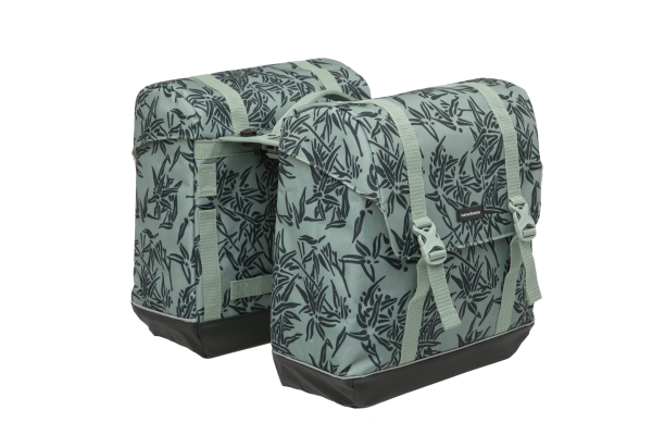 NewLooxs Alba Dupla MIK Bamboo Kerékpár Túratáska - zöld