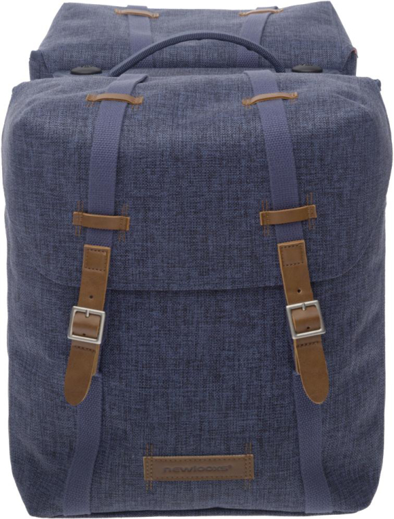 NewLooxs Mondi Cotton Racktime Dupla Kerékpáros Táska - kék