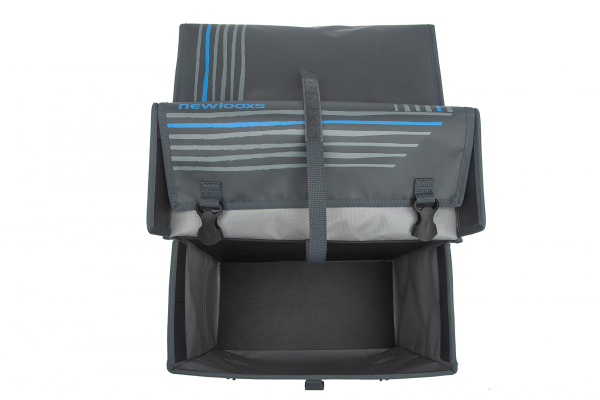 NewLooxs Bisonyl Basic Dupla Kerékpáros Táska - szürke