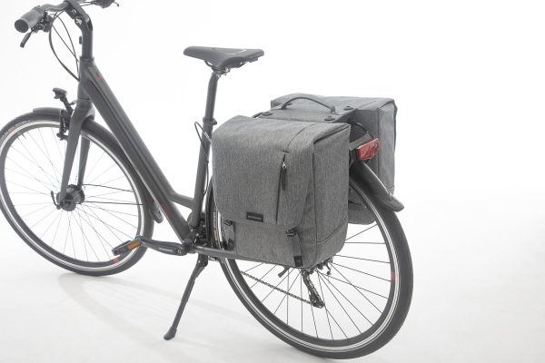 NewLooxs Nova MIK Dupla Kerékpár Túratáska - szürke