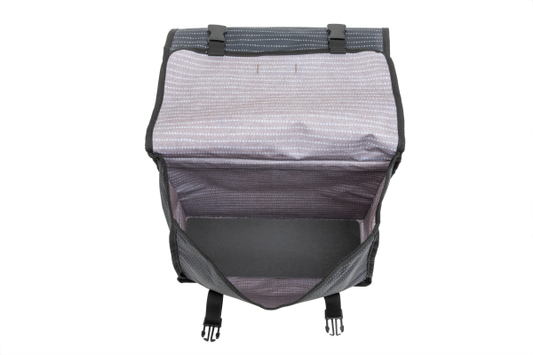 NewLooxs Fiori Nomi Dupla Kerékpár Túratáska - fekete