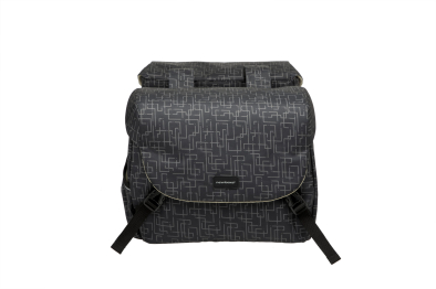 NewLooxs Mondi Joy Ivy Dupla Kerékpár Túratáska - fekete