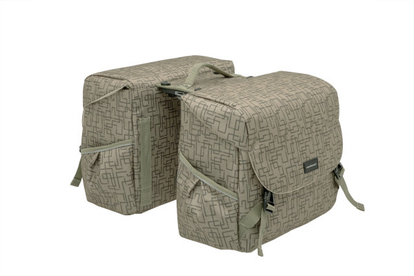 NewLooxs Mondi Joy Ivy MIK Dupla Kerékpár Túratáska - barna