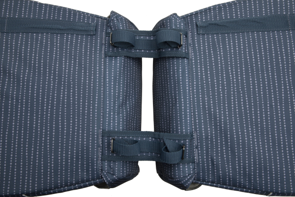 NewLooxs Joli Nomi Dupla Kerékpár Túratáska - kék