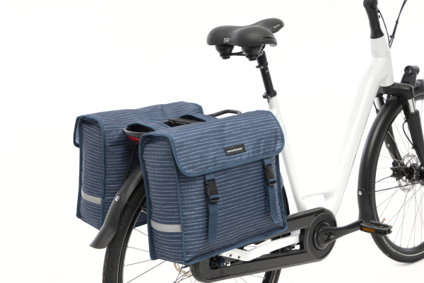 NewLooxs Fiori Nomi Dupla Kerékpár Túratáska - kék