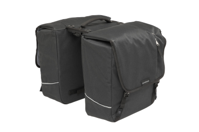 NewLooxs Nova Racktime 2.0 Dupla Kerékpár Túratáska - fekete