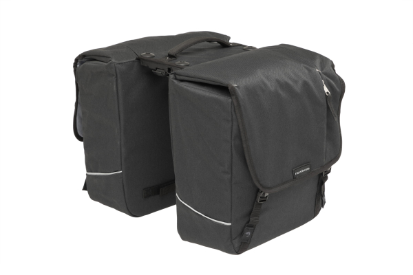 NewLooxs Nova Racktime 2.0 Dupla Kerékpár Túratáska - fekete