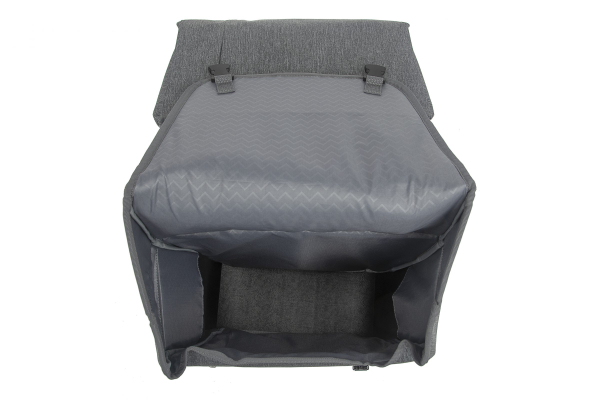 NewLooxs Nova Racktime 2.0 Dupla Kerékpár Túratáska - fekete