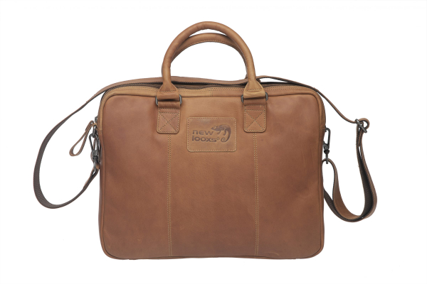 NewLooxs Santos Leather Kézi Táska Kerékpárra - barna