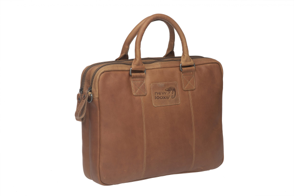 NewLooxs Santos Leather Kézi Táska Kerékpárra - barna