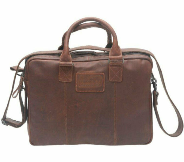 NewLooxs Santos Leather Kézi Táska Kerékpárra - barna