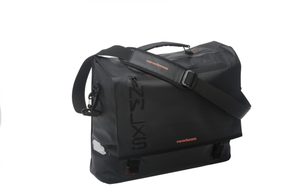 NewLooxs Varo Messenger Kerékpár Futártáska - fekete