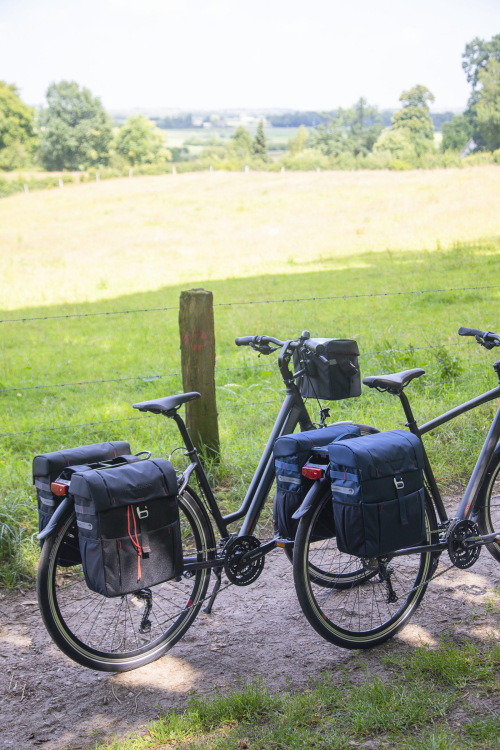 NewLooxs Vigo Dupla Kerékpáros Táska - fekete