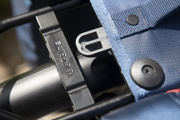 NewLooxs Vigo Racktime Dupla Kerékpáros Táska - fekete