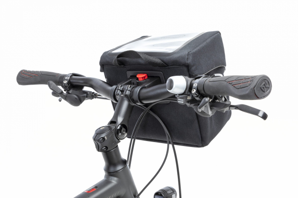 NewLooxs Sports Klickfix Kerékpár Kormánytáska - fekete
