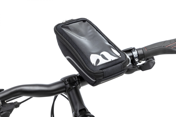 NewLooxs Sports Klickfix Telefontartó Kerékpárra - fekete