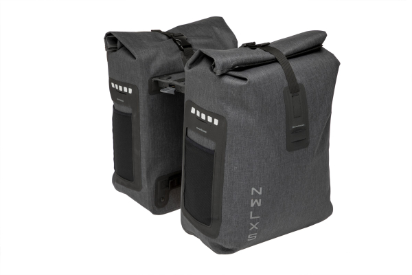 NewLooxs Varo Racktime Dupla Kerékpár Túratáska - szürke