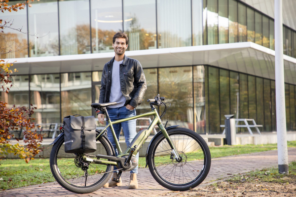 NewLooxs Odense Single Kerékpáros Túratáska - fekete