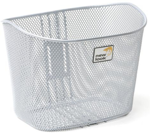 NewLooxs Toscane 19L  Fix Rögzítésű Kerékpáros Kosár - ezüst
