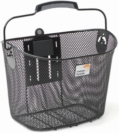 NewLooxs Toscane Smartlock 19L Levehető Kerékpáros Kosár - fekete