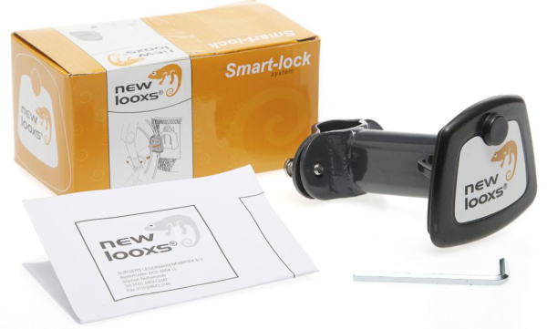NewLooxs Smartlock Take Off Kerékpár Kosártartó Kormányszárra Állítható Hosszúságú