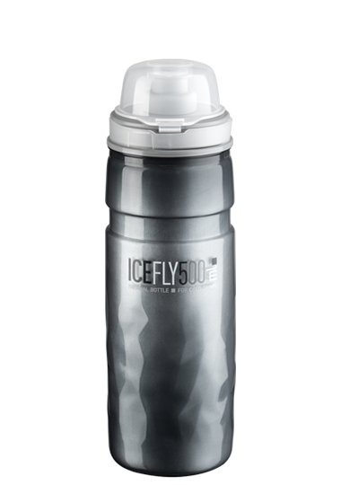 Elite Ice Fly Thermo Kerékpáros Kulacs 500ml - szürke
