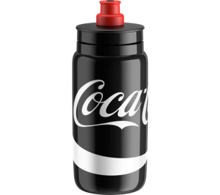 Elite Fly Coca Cola Kerékpáros Kulacs 550ml - fekete