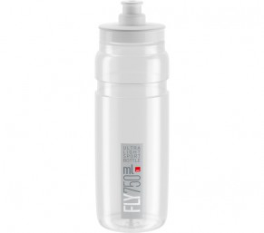 Elite Fly Kerékpáros Kulacs 750ml - fehér