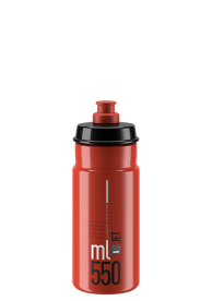 Elite Jet Kerékpáros Kulacs 550 ml - piros