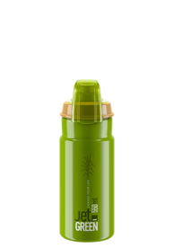 Elite Jet Plus Green Kerékpáros Kulacs Kupakkal 550 ml - zöld