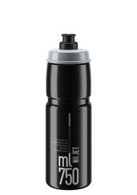 Elite Jet Kerékpáros Kulacs 750 ml - szürke