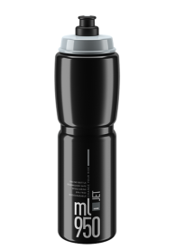 Elite Jet Kerékpáros Kulacs 950 ml - szürke