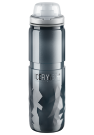 Elite Ice Fly Thermo Kerékpáros Kulacs 650ml - szürke